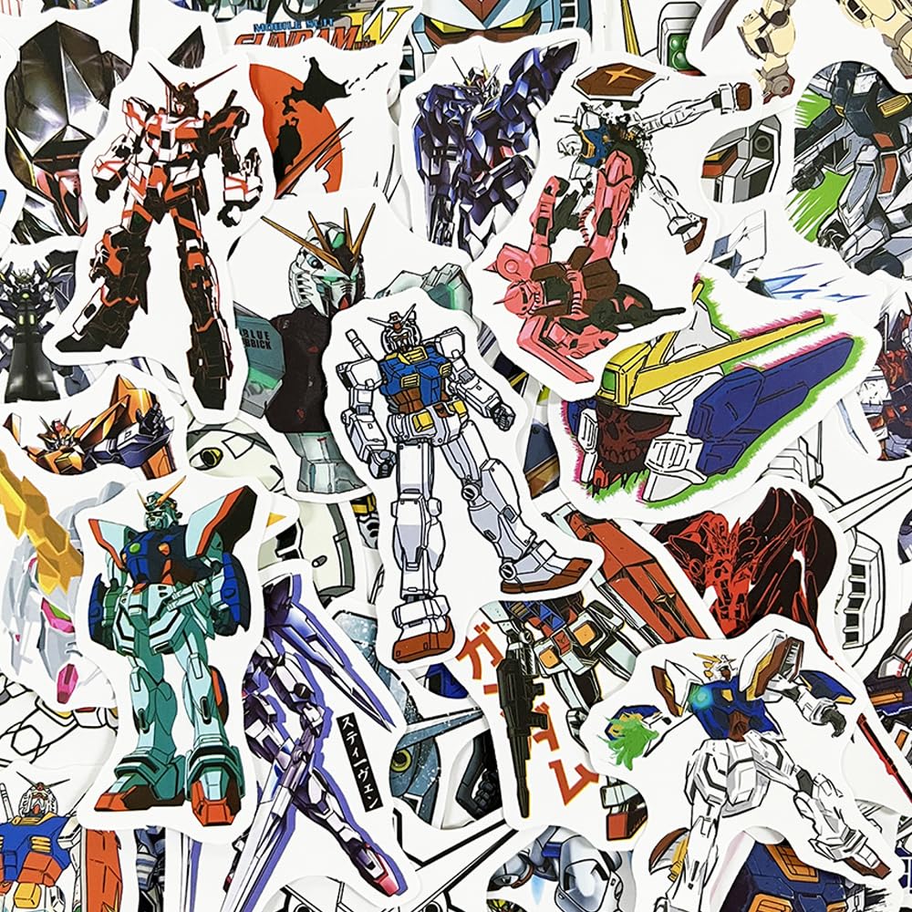 Amazon.co.jp: 100枚セット 機動戦士ステッカー アニメキャラクター